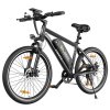 ESKUTE M100 Electric Bike, 250W Brushless Motor, 36V 10.4Ah Removable Battery, 27.5*1.95' Tires, 25km/h Max Speed, 30-55km Range, Disc Brakes, SHIMANO 7-speed, Front Suspension - Black