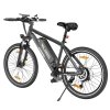 ESKUTE M100 Electric Bike, 250W Brushless Motor, 36V 10.4Ah Removable Battery, 27.5*1.95' Tires, 25km/h Max Speed, 30-55km Range, Disc Brakes, SHIMANO 7-speed, Front Suspension - Black