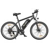 ESKUTE M100 Electric Bike, 250W Brushless Motor, 36V 10.4Ah Removable Battery, 27.5*1.95' Tires, 25km/h Max Speed, 30-55km Range, Disc Brakes, SHIMANO 7-speed, Front Suspension - Black