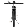 ESKUTE M100 Electric Bike, 250W Brushless Motor, 36V 10.4Ah Removable Battery, 27.5*1.95' Tires, 25km/h Max Speed, 30-55km Range, Disc Brakes, SHIMANO 7-speed, Front Suspension - Black