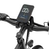 ESKUTE M100 Electric Bike, 250W Brushless Motor, 36V 10.4Ah Removable Battery, 27.5*1.95' Tires, 25km/h Max Speed, 30-55km Range, Disc Brakes, SHIMANO 7-speed, Front Suspension - Black