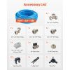 Sada potrubia pre stlačený vzduch 100FT×3/4" hdpe–hliník, modrá