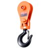 Rozoberateľná kladka s otočným hákom 2 ton, 3" kotúč, pre 3/8" lano
