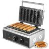 Vafľovač na tyčinky 6PCS 1500W nepriľnavý, regulácia teploty a času