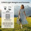 FOSSiBOT SP110 110W Foldable Solar Panel, 26% High Conversion Efficiency, Back Contact Cells, ETFE Coating, Multiple DC & USB Outputs, IP67 Waterproof for Outdoor/RV/Camping/Emergency