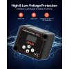 Duálny izolátor batérií 12v 140 amp, vsr man./auto, voltmetr lcd