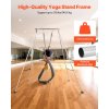 Stojan pre aerial silk a swing, nosnosť 140.6 kg, nastaviteľný nerez
