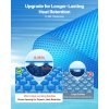 Solárna plachta na okrúhly bazén 5.49m, 12 mil, bublinková pe