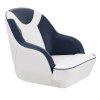 Kapitánske sedadlo na loď, jednodielne, s hrubou penovou výplňou
