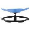 Otočné detské sedadlo tvar slona nosnosť 220 lbs kovová základňa modré