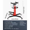 Zvedák prevodovky 1100 lbs 2-stupňový hydraulický teleskopický