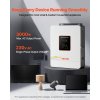 Hybridný solárny menič 3000W 24V→230V čistá sínusová, 80A MPPT