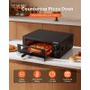 Elektrická pizza pec 304.8 mm 25–300℃ 1450 W, časovač a regulácia