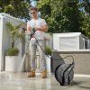 Navíjací bubon na hadicu 15.2 m × 9.5 mm, 4000 psi, oceľový na stenu