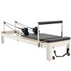 Pilates reformer s boxom na sedenie, dvojitý odpor, nosnosť 400 lbs