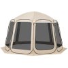 Sieťovaný stan pre 10–12 osôb 3660×3380×2300 mm s markízou a taškou