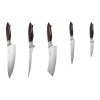 Kuchynský set 5 nožov, vysokouhlíková oceľ, erg. rukoväť, antikorózny