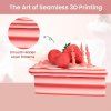 ERYONE High Speed Matte Gradient PLA Filament, 1kg - Red & White