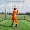Voľne stojaca sieť na baseball 10668×3200×3100mm uzlovaná 45-ply hdpe