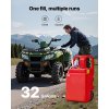Prenosná nádrž na palivo 32 gallon s 12v dc 2.5 gpm, diesel/benzín