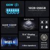FOSSiBOT DT2 Rugged Tablet, Android 13, 4G Dual SIM, 10.4'' 1200x2000 IPS Display, MTK Helio G99 Octa Core 2.0GHz, 12GB RAM 256GB ROM, WiFi6 Bluetooth5.0, 64MP+32MP Camera, 22000mAh 66W Fast Charge, LED Flasher, Water/Dust/Shock-proof, Face ID - Grey