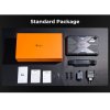 FOSSiBOT DT2 Rugged Tablet, Android 13, 4G Dual SIM, 10.4'' 1200x2000 IPS Display, MTK Helio G99 Octa Core 2.0GHz, 12GB RAM 256GB ROM, WiFi6 Bluetooth5.0, 64MP+32MP Camera, 22000mAh 66W Fast Charge, LED Flasher, Water/Dust/Shock-proof, Face ID - Grey