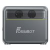 FOSSiBOT F1200 Portable Power Station + FOSSiBOT SP200 Foldable Solar Panel, 1024Wh Capacity, 1200W Rated Power, 3 LED Light Modes, 7 Output Ports, BMS Protection, <10ms Switchover, 5 Gears Input Regulator, EV-Grade LiFePO4 Battery, 4000+ Cycle Times