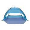 Plážový stan pre 6 osôb, UPF 50+, prenosný so vreckami na piesok