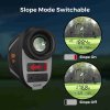 CIGMAN CT-800Y 800m Golf Rangefinder, with 6X Magnification, Flag Pole Locking Vibration, Magnetic Strap, USB Rechargeable