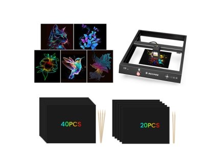 Mecpcow Scratch Paper Art Set - 60pcs