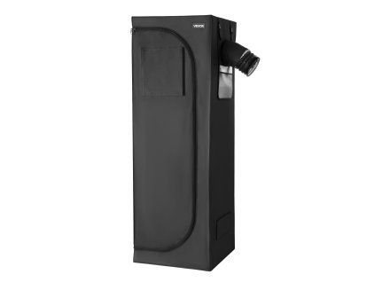 Pestovateľský stan do interiéru 60×60×180 cm, led, ventilačný systém