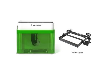 Mecpow M1 FDA Class 1 5W Laser Engraver + Rotary Roller