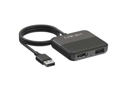 MINIX CA361 Plus Wireless CarPlay & Android Auto Adapter, Plug and Play HDMI Multimedia