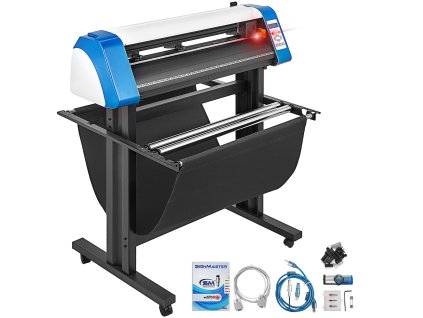 Rezací plotter na vinyl 34" semi-automatický senzor usb pre nálepky