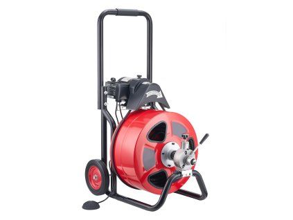 Elektrický čistič odtokov 30.5m × 19mm automatické podávanie