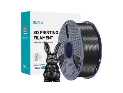 227072 filament sunlu pla silk cierny