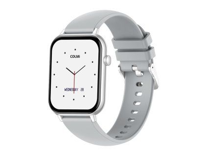 227975 inteligentne hodinky colmi c28 silver