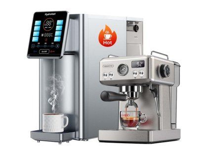 Hydrofast W100 Countertop Water Purifier + HiBREW H10A Semi Automatic Coffee Machine