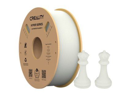 Creality Hyper Series 1.75mm PLA 3D Printing Filament 1KG - White