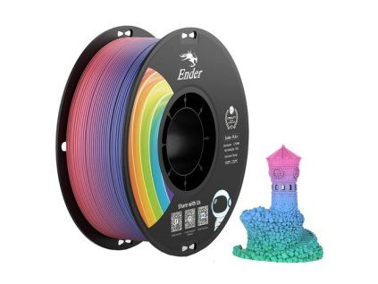 Creality Ender Series PLA Pro (PLA+) Filament 1.75mm - Rainbow
