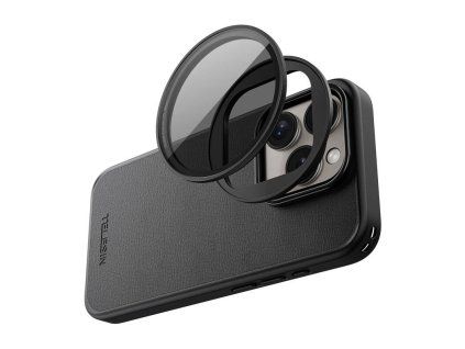 165713 filtr cpl 58mm telesin do iphone 15 pro pro max