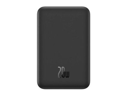 129270 magneticka mini powerbanka baseus 5000mah usb c 20w cierna