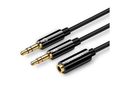 UGREEN Rozbočovač zvuku UGREEN AV140 AUX 3,5mm