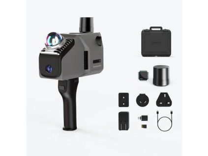 3DMakerpro Eagle LiDAR 3D Scanner, 2cm Accuracy, 8K Ultra Imaging, Up to 140m Range, 3.5-inch Screen