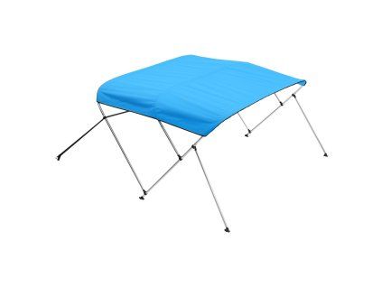 Bimini strecha 600D polyester, hliníkový rám, 72"L×(79"-84")W×46"H