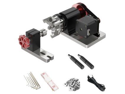 TWO TREES 4th Axis CNC Rotary Module Kit for TTC450 Laser