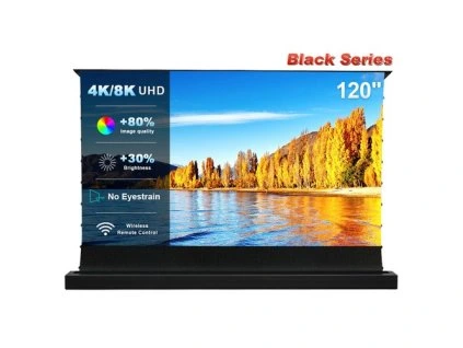 120 inch Motorized Floor Rising ALR Projection Screen for Ultra Short Throw Projector
