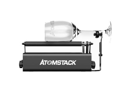 ATOMSTACK R3 Pro Rotary Roller, Separable Support Module and Extension Towers, 360 Degree Rotating, Engrave On Irregular Cylinders