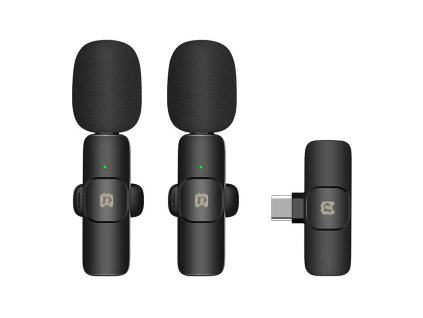 134457 1 bezdrotovy mikrofon puluz pu3151b lavalier typ c
