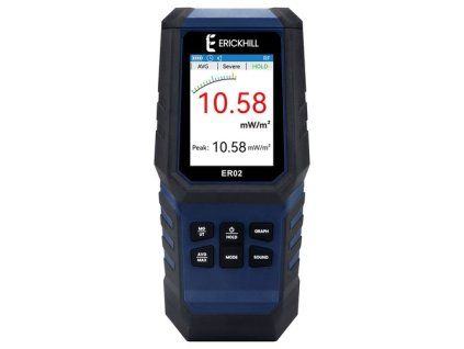 ERICKHILL ER02 EMF Meter, Hand-held Electromagnetic Field Radiation Detector for EF RF MF